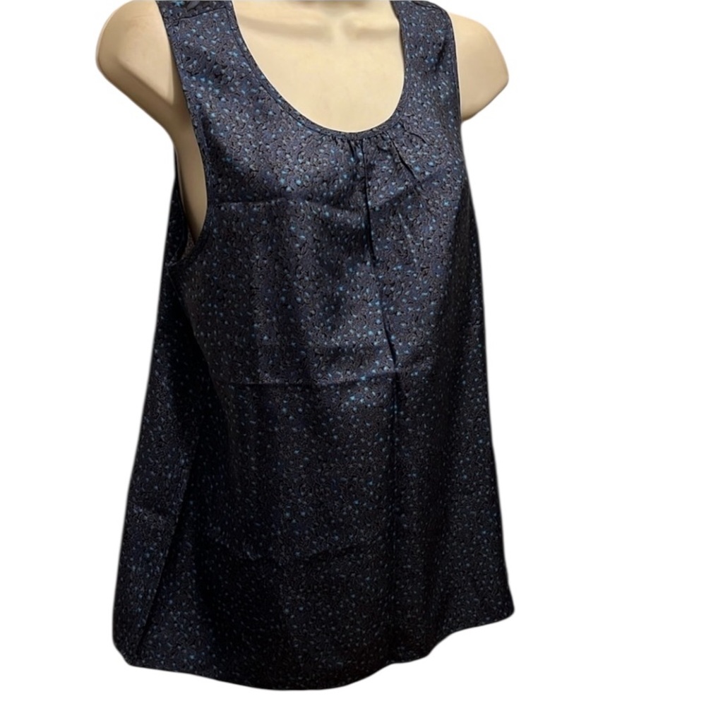 Marc by Marc Jacobs size  small blue print silk  tank top NWOT